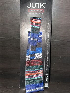 Junk Headband Lefty’s Poncho One Size Flex Tie Unisex NWT